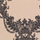 Флизелиновые обои "Boudoir" производства Loymina, арт.GT1 012, с классическим рисунком дамаска-медальона черного цвета на бежевом фоне, заказать в интернет-магазине